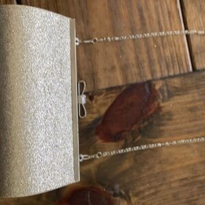 Elegant Silver Clutch with Chain Strap